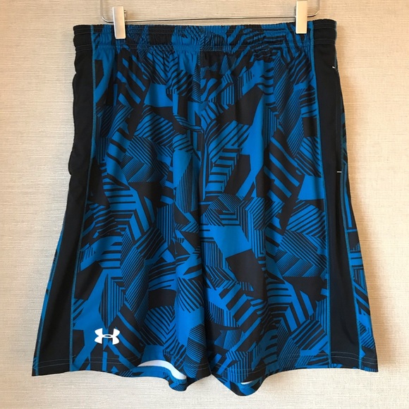 under armour patterned shorts